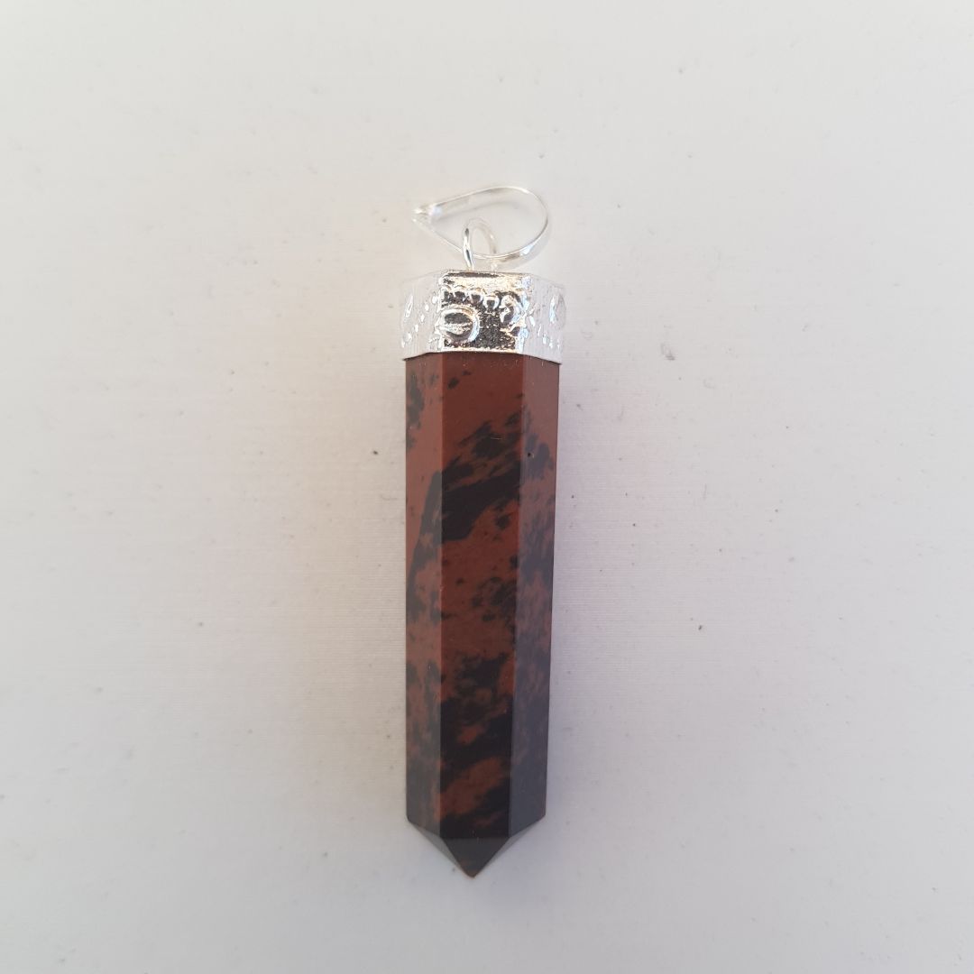 Mahogany Obsidian - Cap Point Pendant Mahogany Obsidian - Cap Point Pendant